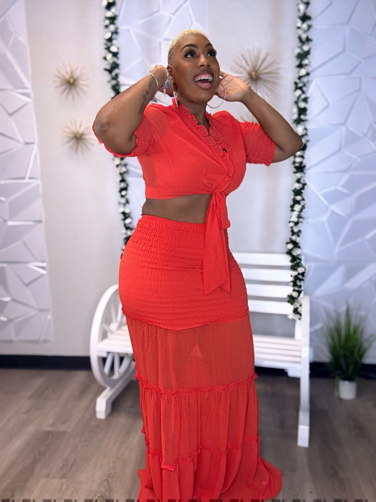 Carolyn Ann Skirt Set