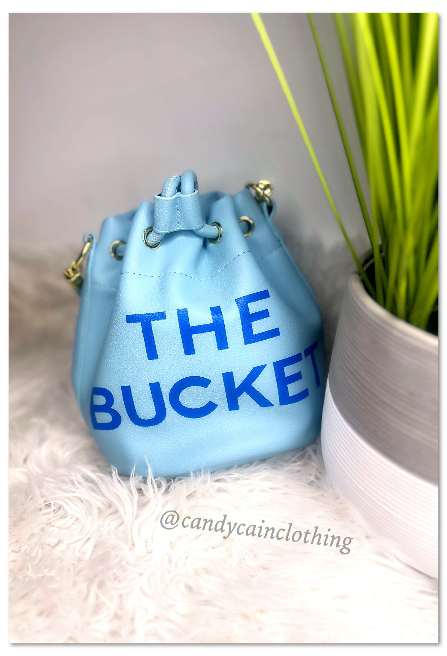 “The Bucket” -Blue