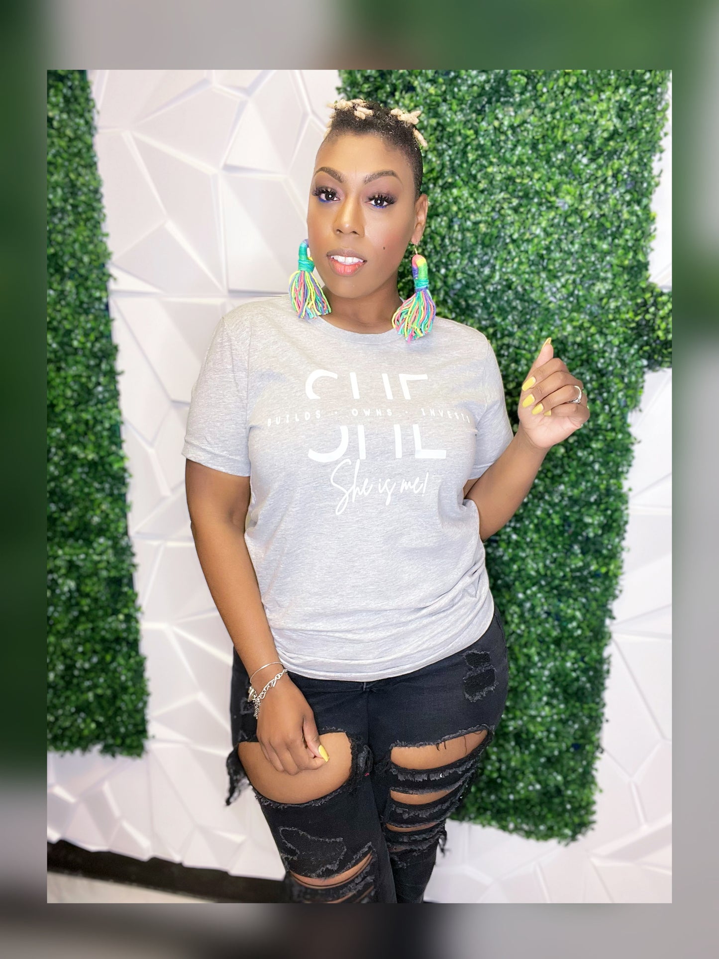“She Is” Tee