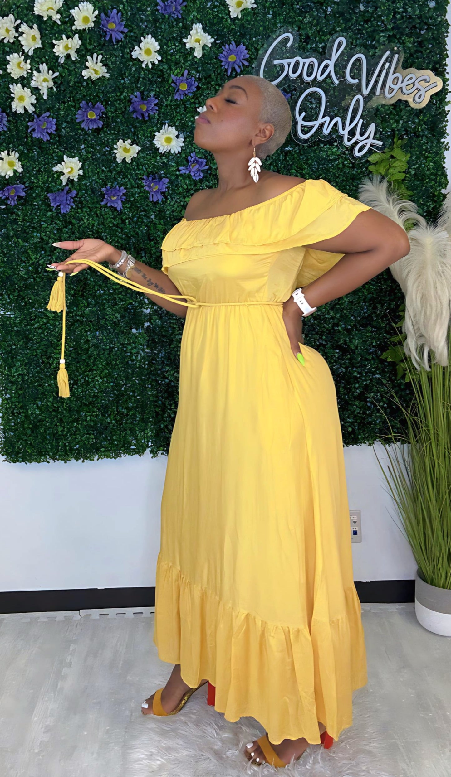 Golden Girl Sundress