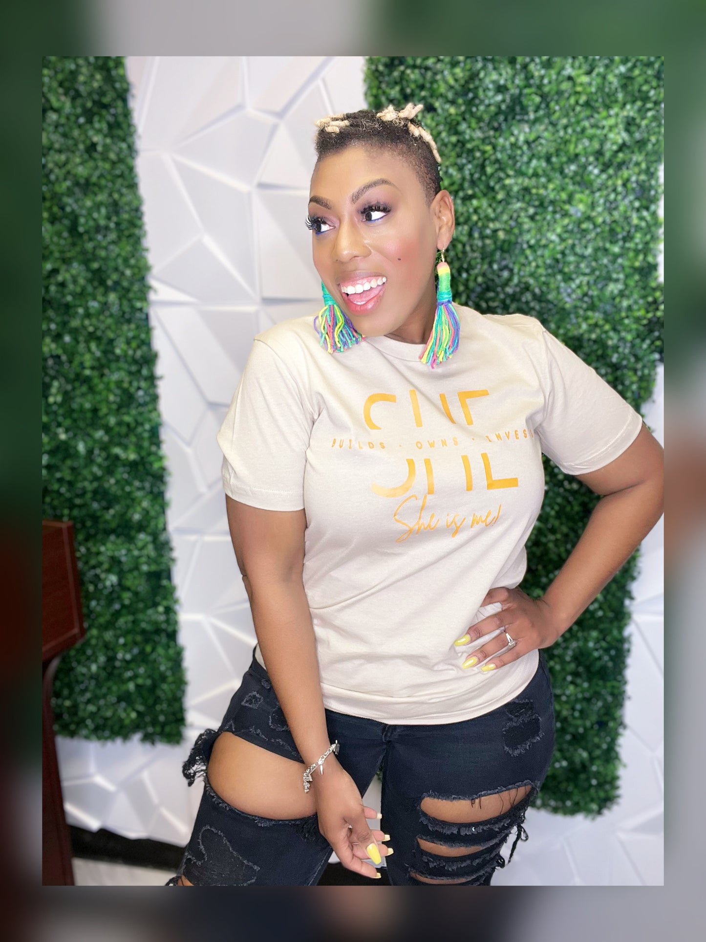 “She Is” Tee