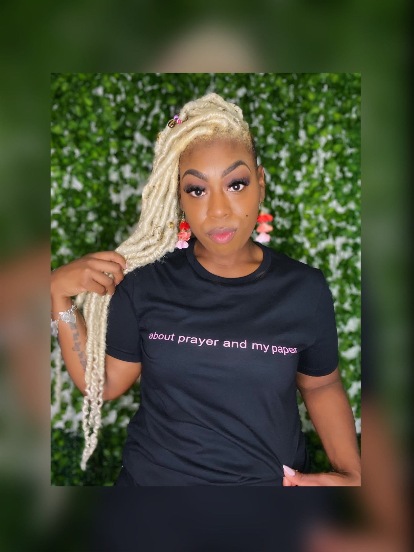 “About Prayer And My Paper” Tee