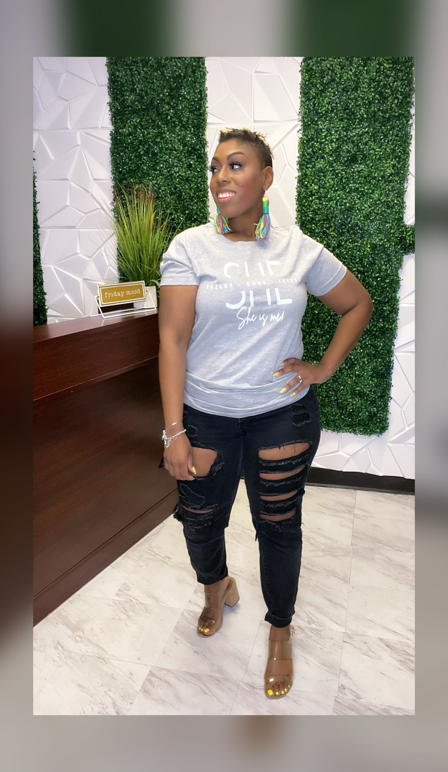 “She Is” Tee