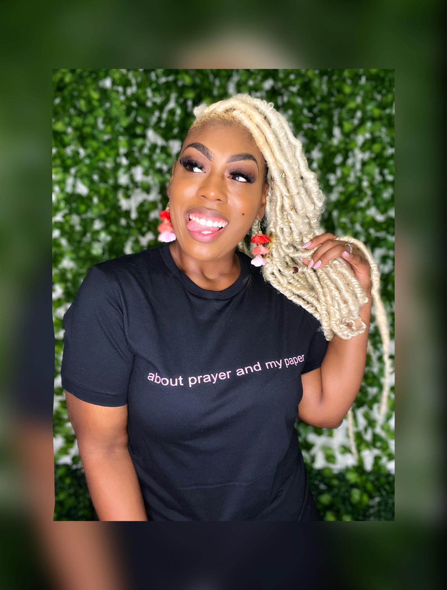 “About Prayer And My Paper” Tee