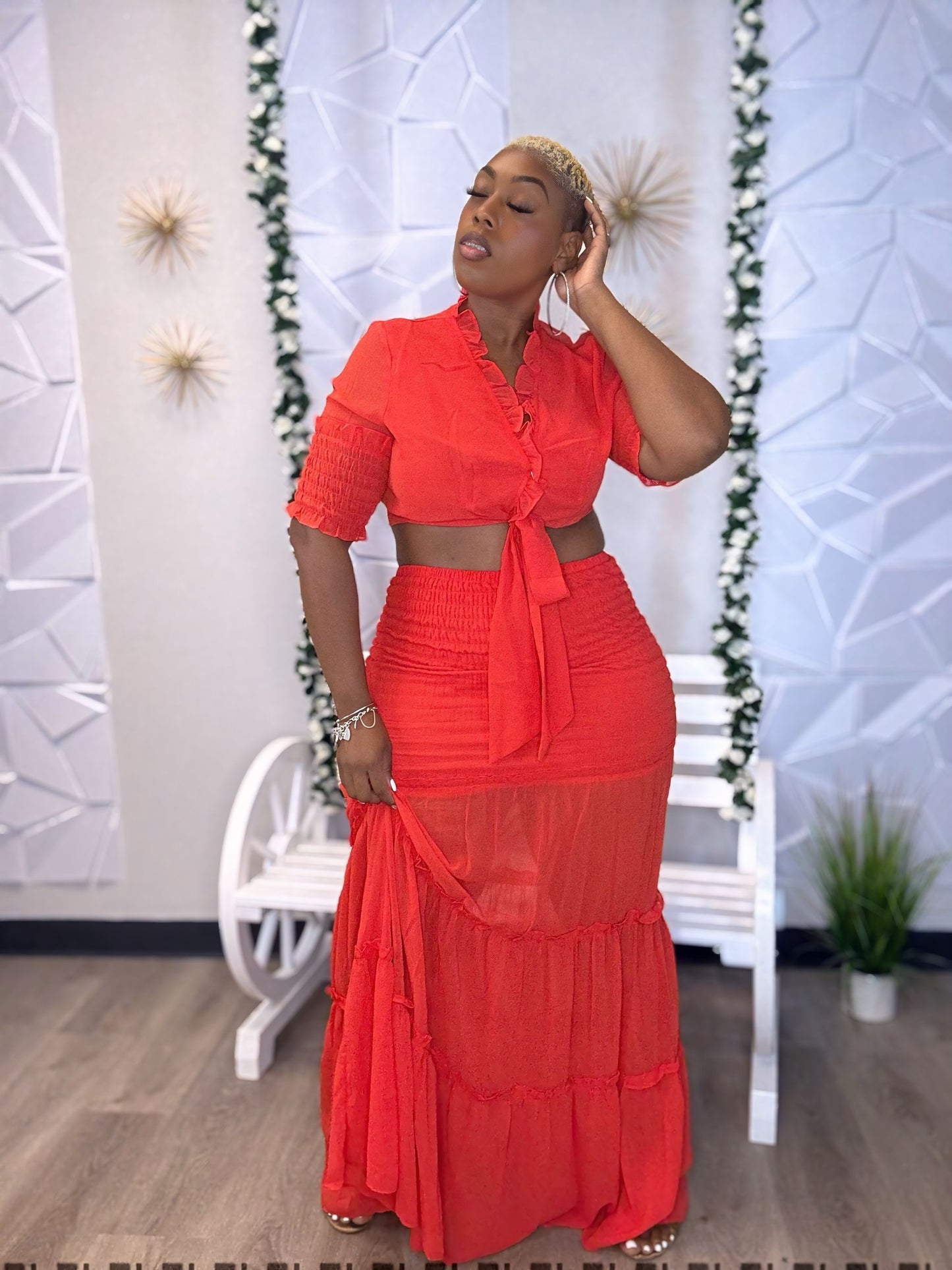 Carolyn Ann Skirt Set