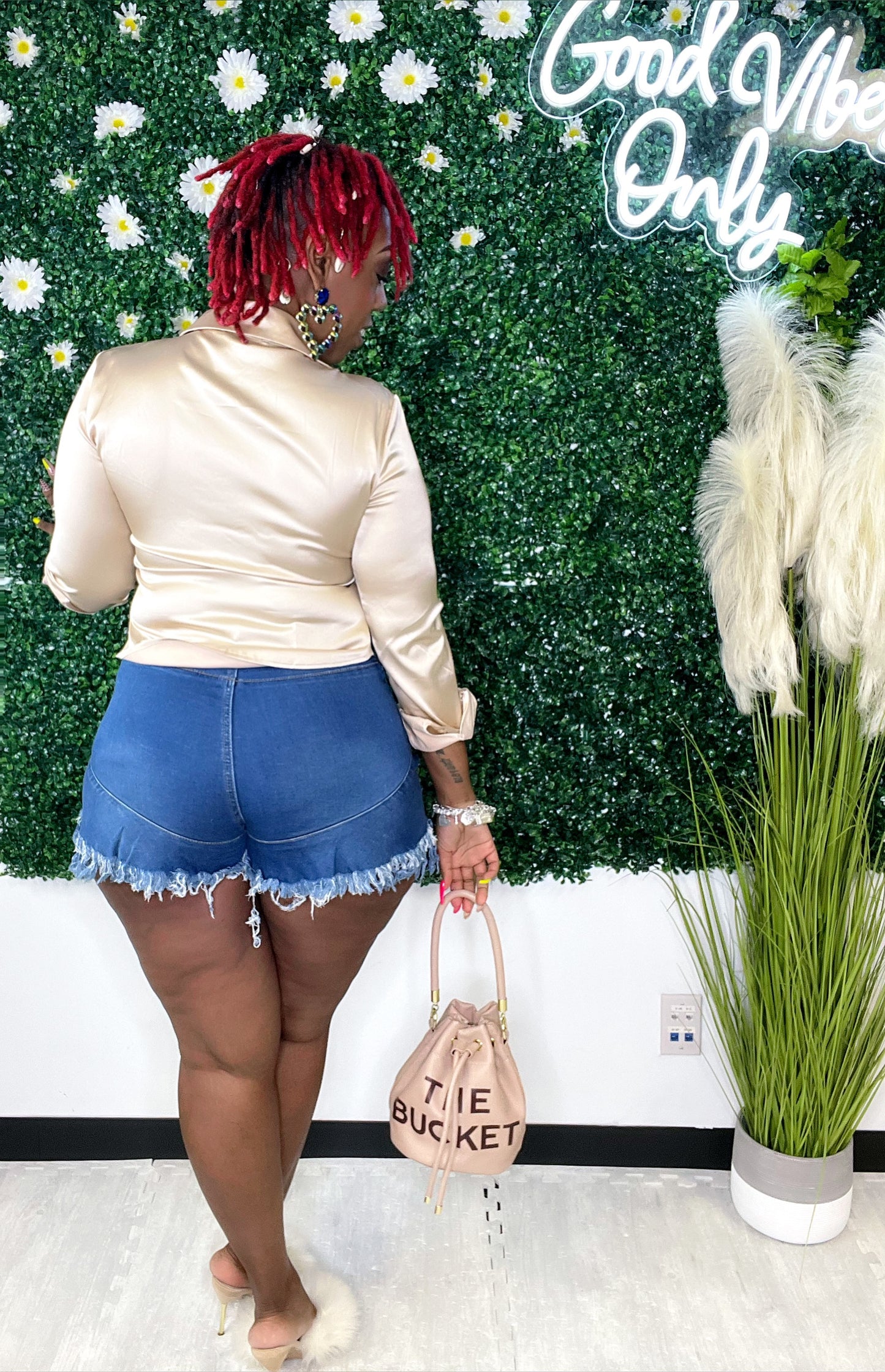 The Fray Hem Shorts