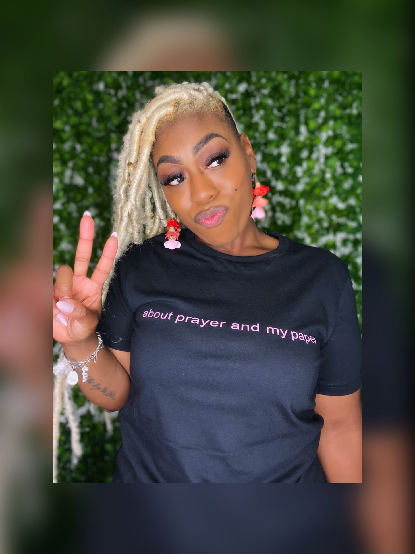 “About Prayer And My Paper” Tee