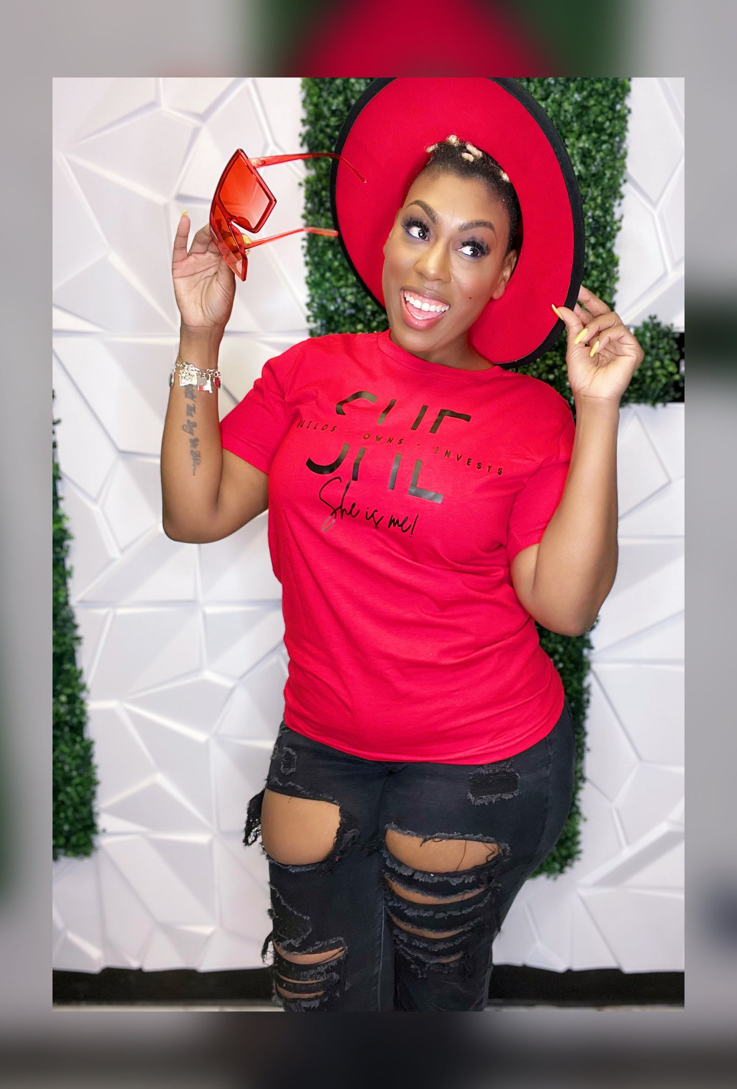 “She Is” Tee