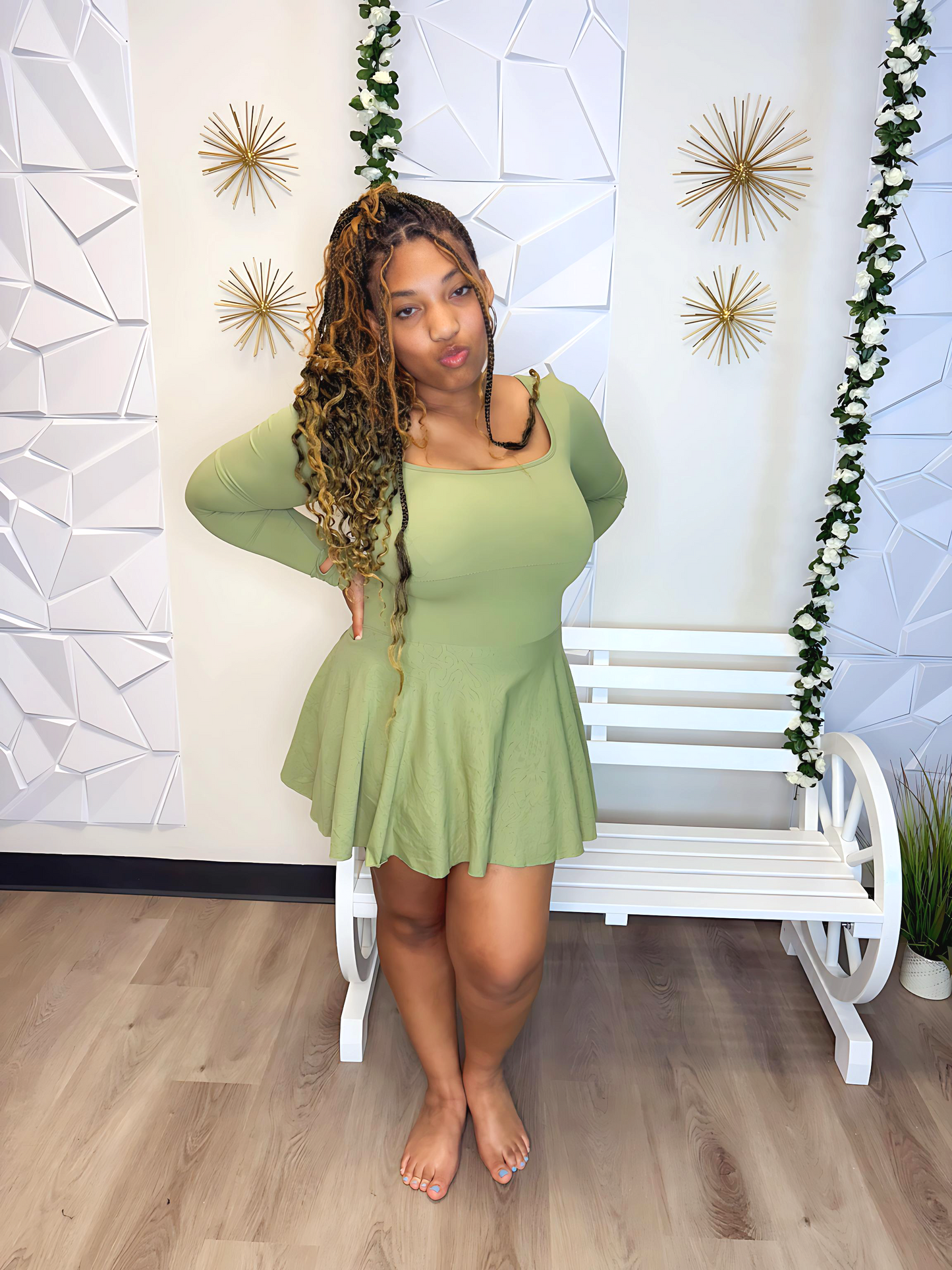 Olive Dream Dress Skort