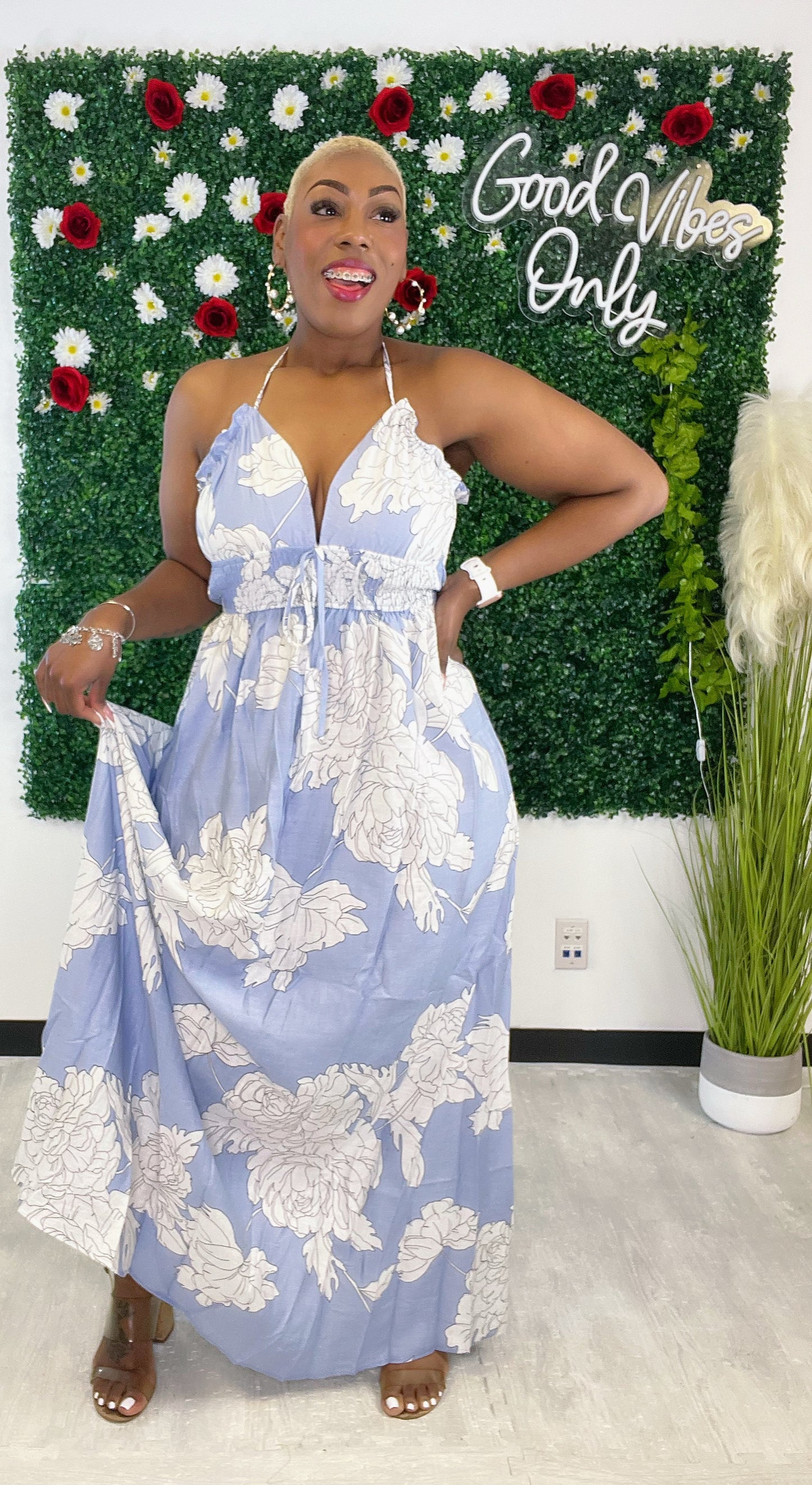Royalty Floral Sundress