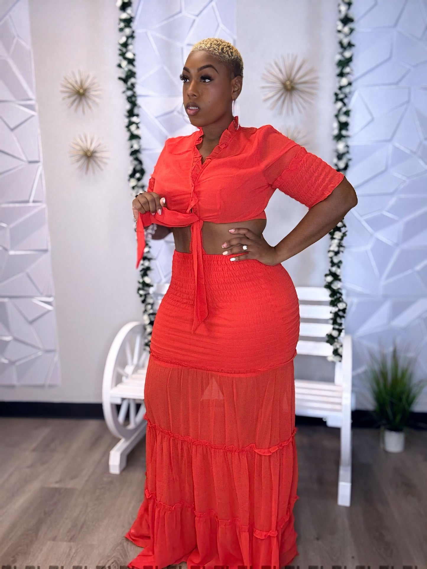 Carolyn Ann Skirt Set