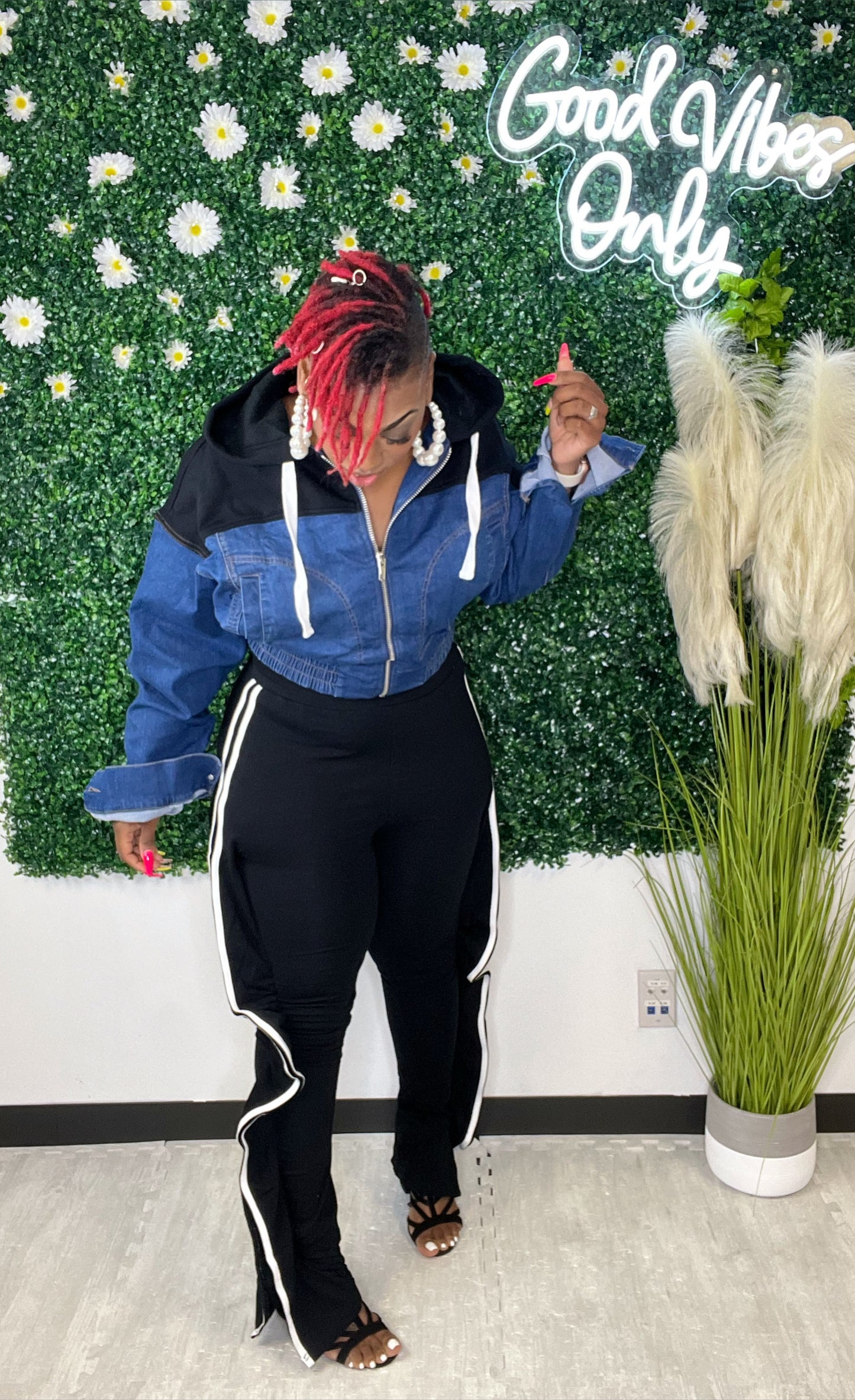 Denim/Cotton Beauty Jacket