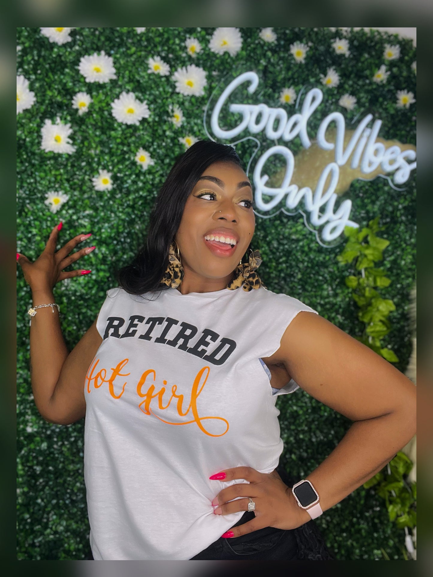 Retired Hot Girl Tee