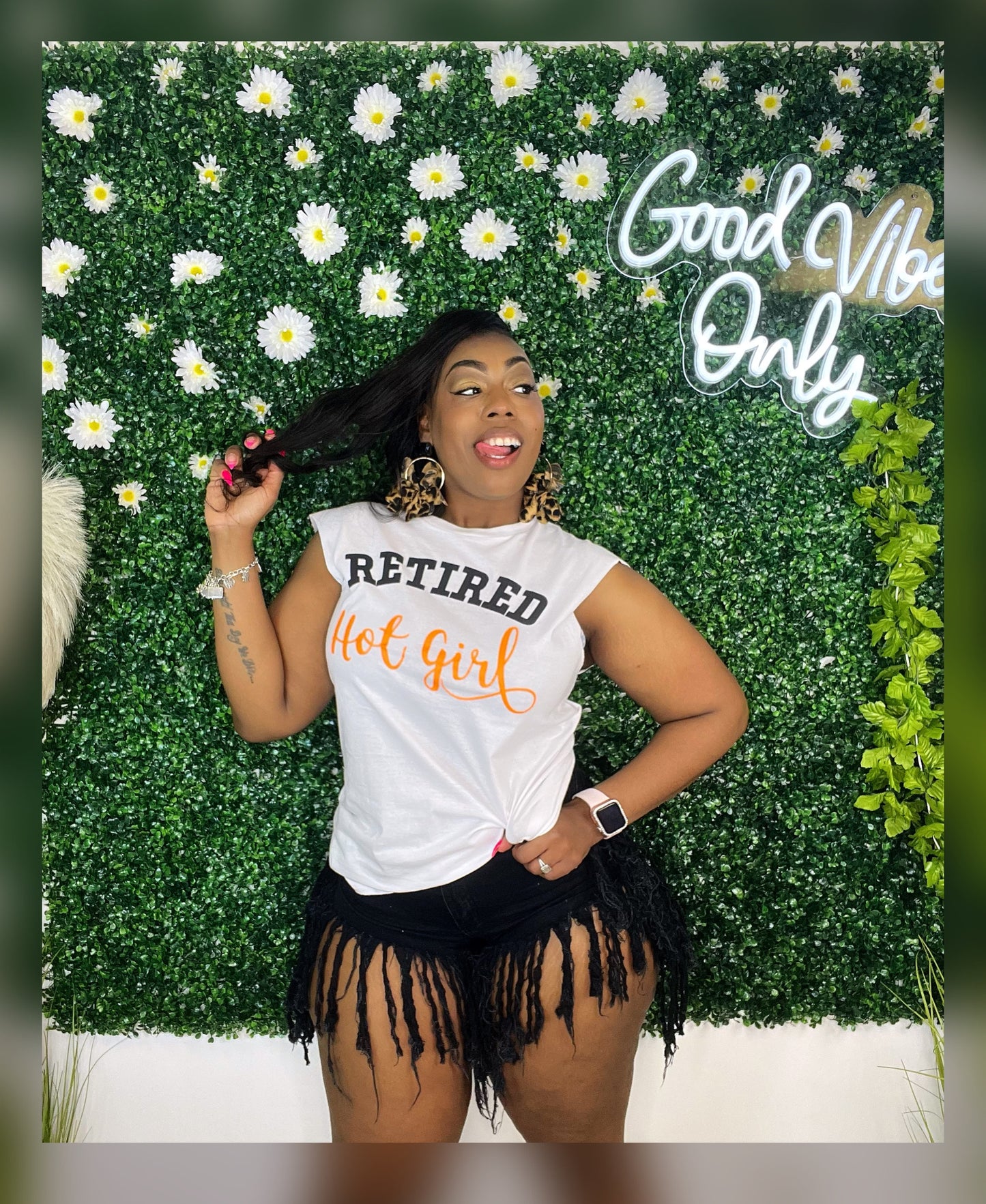 Retired Hot Girl Tee