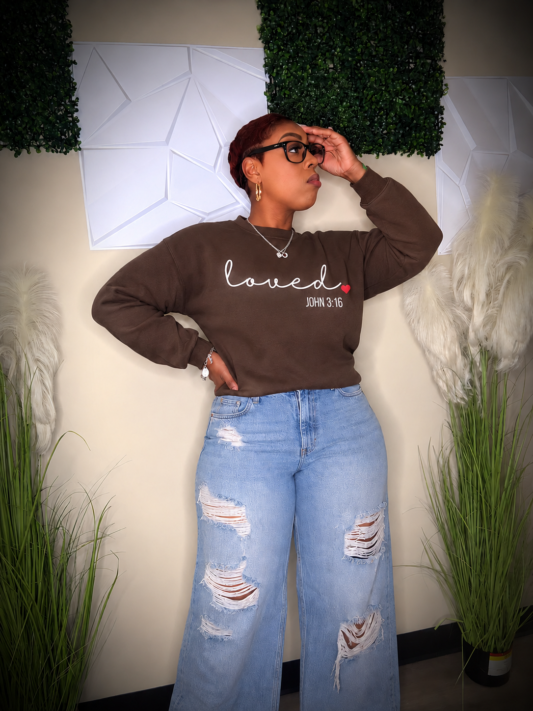John 3:16 Sweatshirt