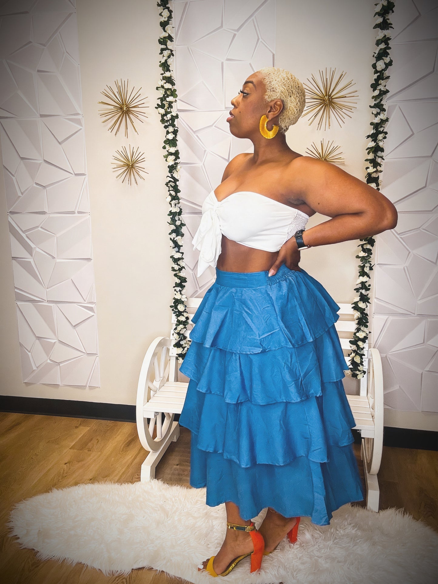 Tiered Skirt Beauty