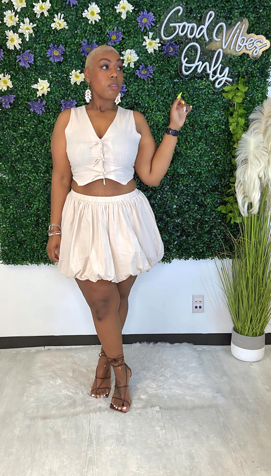 Blooming Skirt Set