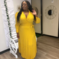 Lemon in Elegance Dress
