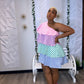 Expressive Plaid Dress