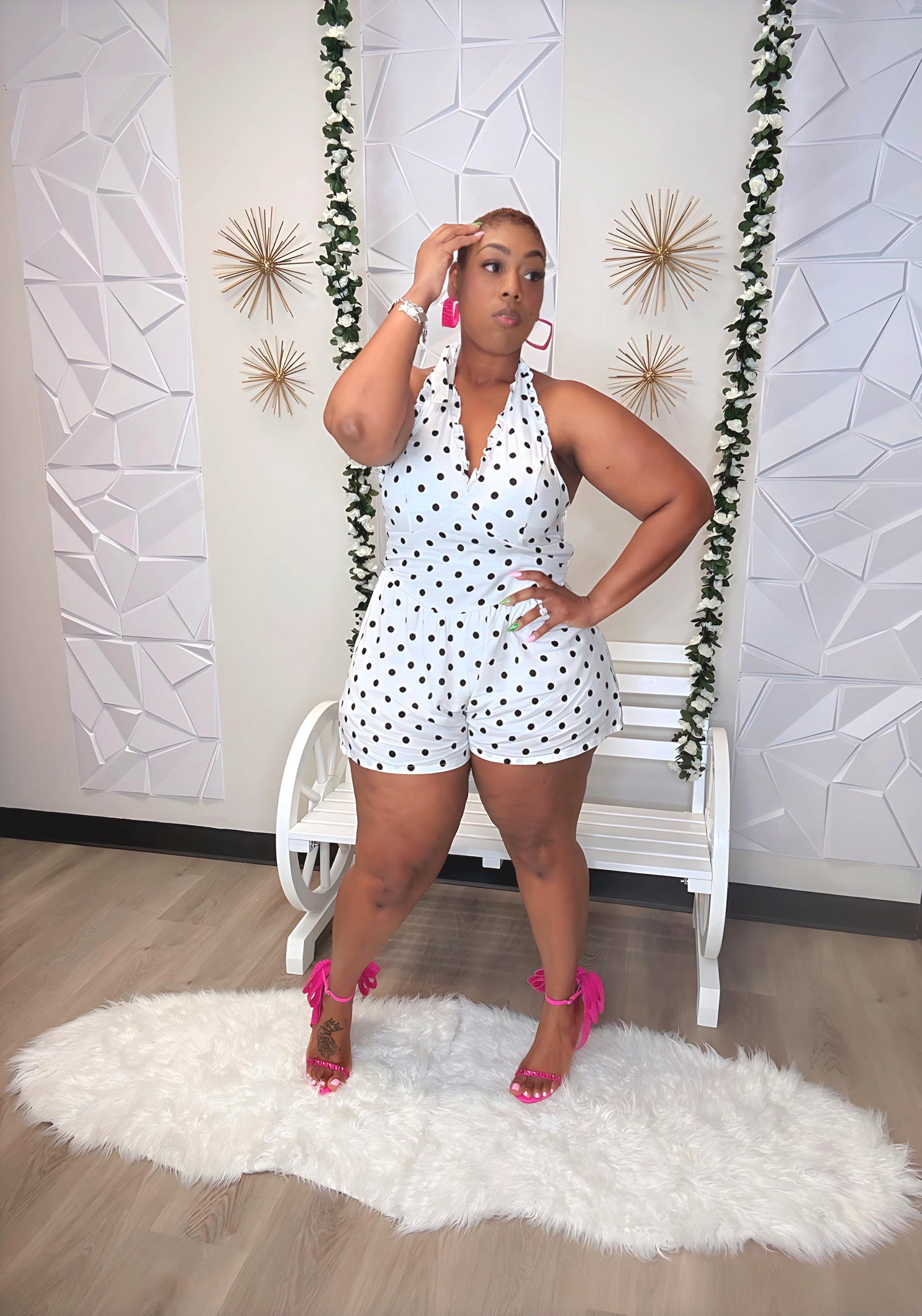 Polka Dot Sweetie Romper