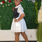 Pinstripe Elegance Dress