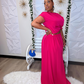 Magenta Beauty Skirt Set