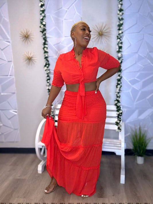 Carolyn Ann Skirt Set