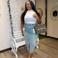 Inside Out Denim Skirt