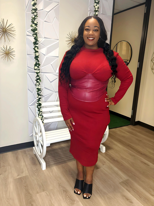 Knit Elegance Dress