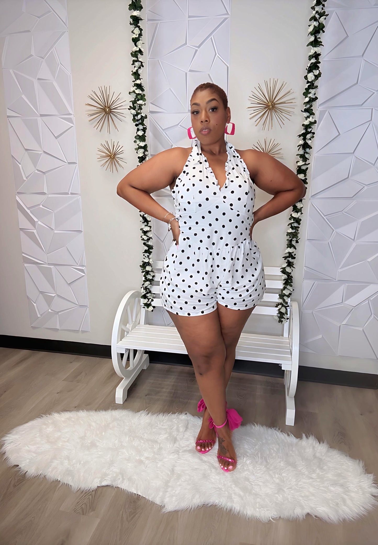 Polka Dot Sweetie Romper