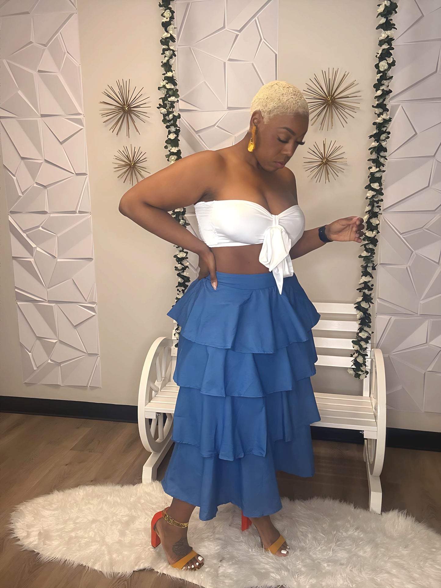 Tiered Skirt Beauty