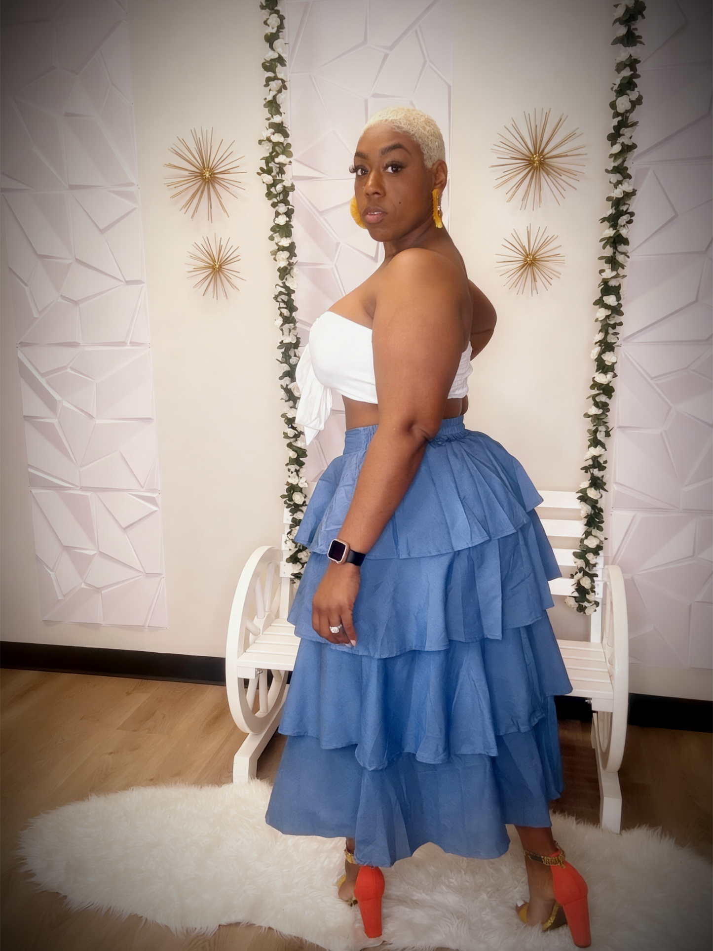 Tiered Skirt Beauty